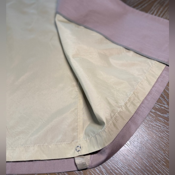 Misty Harbor Belted Beige Trench Coat Pockets Lined Water Resistant Size Large - Picture 9 of 15